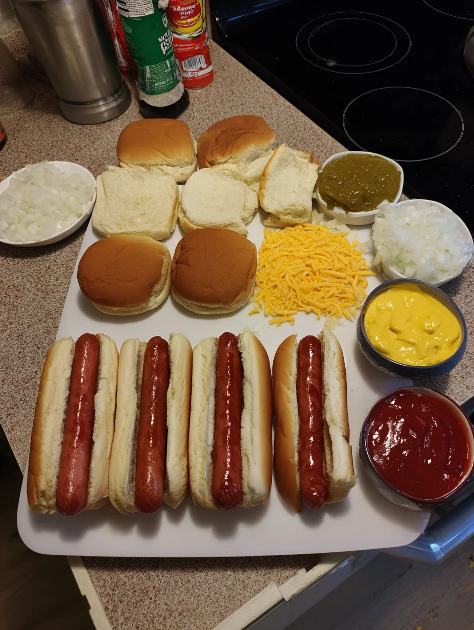 Air Fryer Hot Dogs