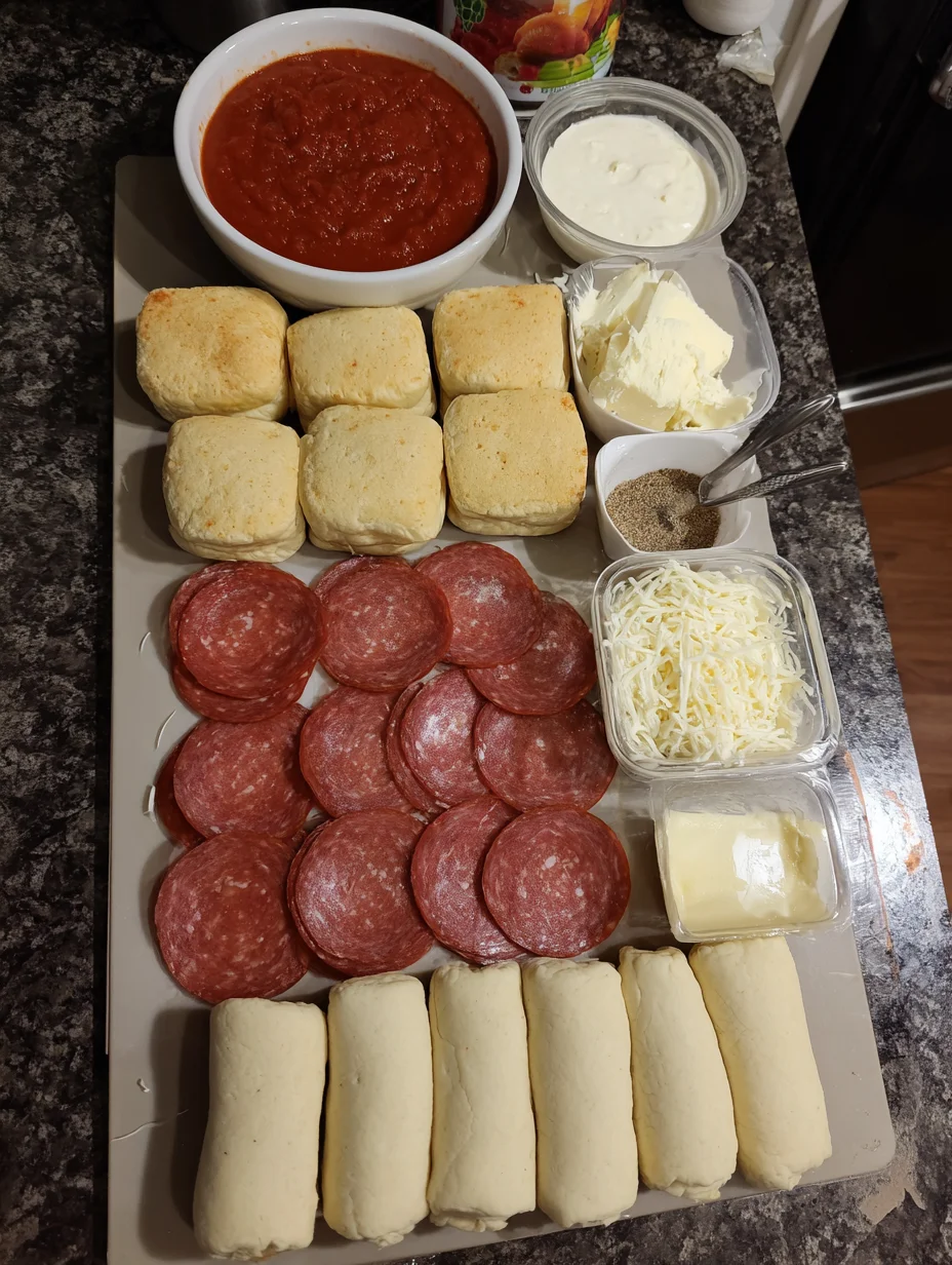 Air Fryer Pizza Bombs