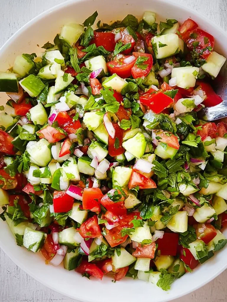 Arabic Chopped Salad