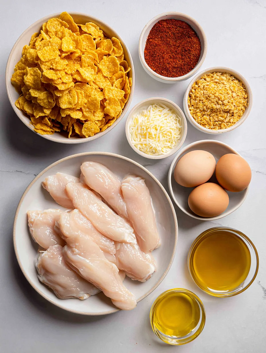 Baked Crunchy Hot Honey Chicken