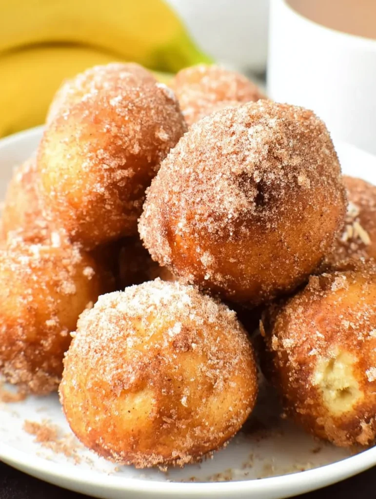 Banana Donut Holes
