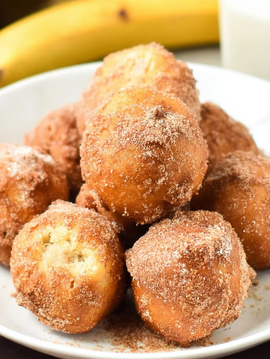 Banana Donut Holes