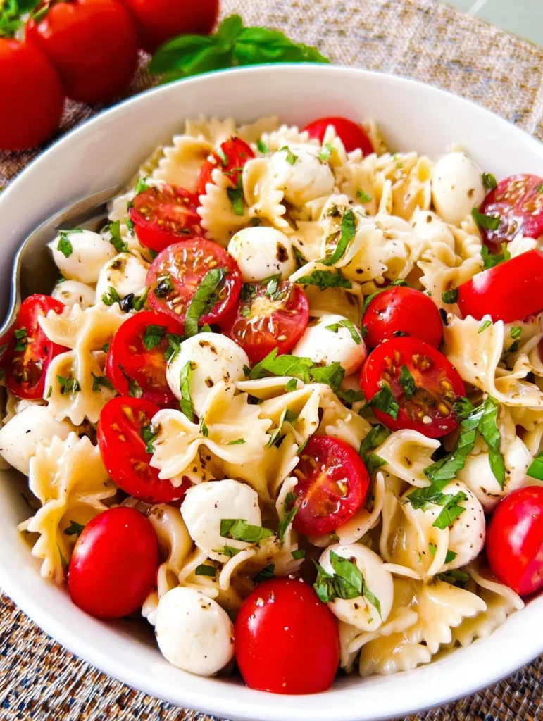 Caprese Pasta Salad Recipe