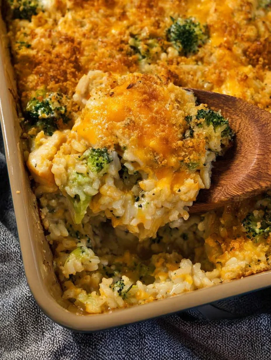 Chicken Broccoli Rice Casserole