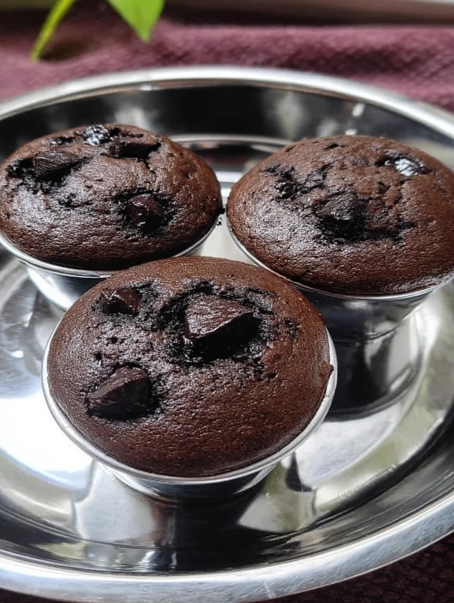 chocolate cup cake recipe in katori