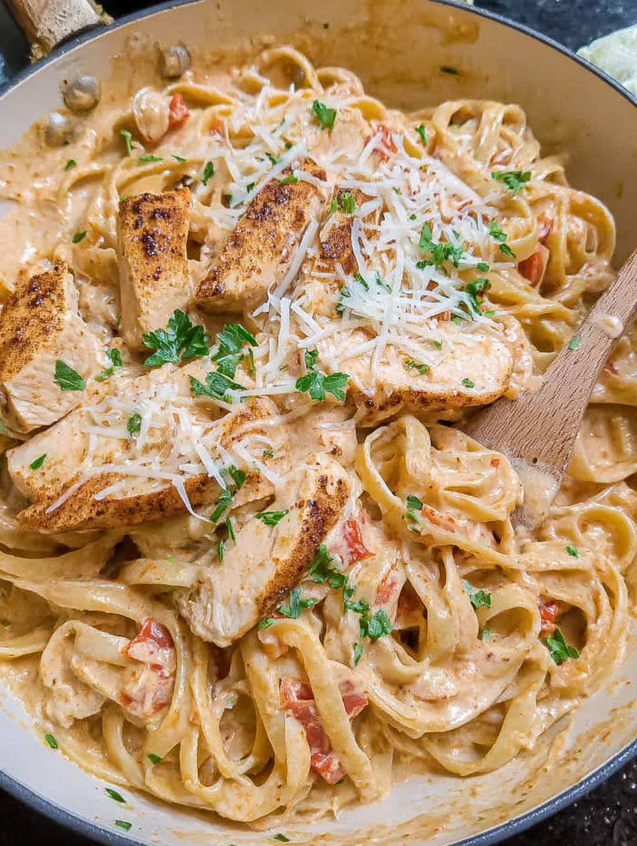 Creamy Cajun Chicken Pasta