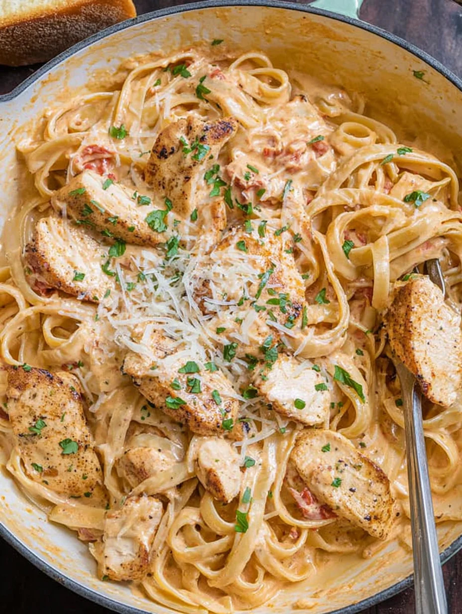 Creamy Cajun Chicken Pasta