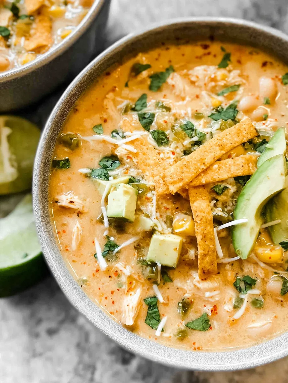 Creamy White Chicken Chili