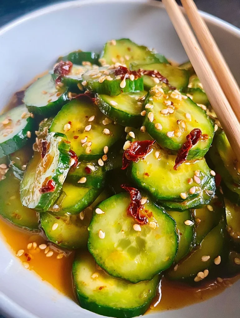 Easy Asian Cucumber Salad