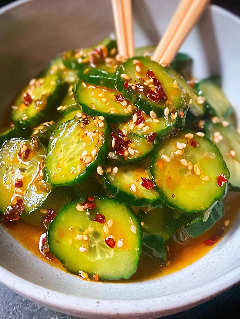 Easy Asian Cucumber Salad