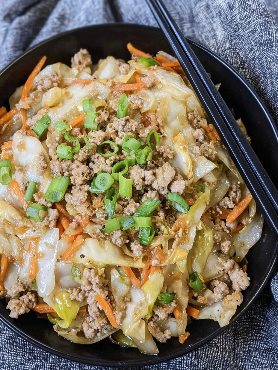 Egg Roll in a Bowl