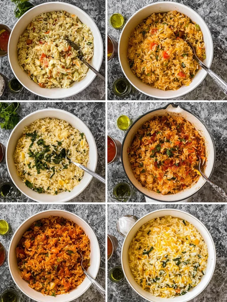 8 Flavored Rice Recipes