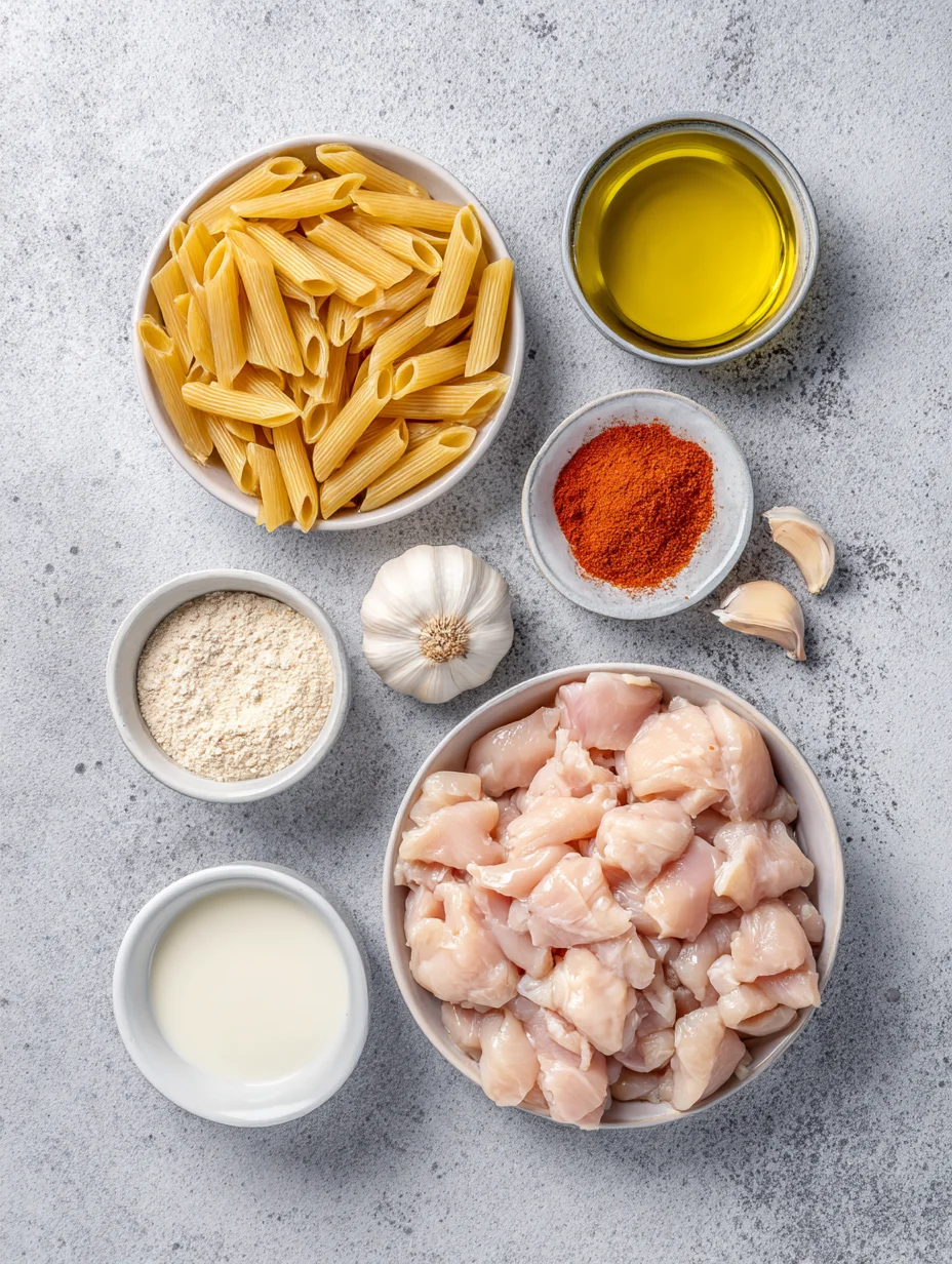 Garlic Parmesan Chicken Pasta