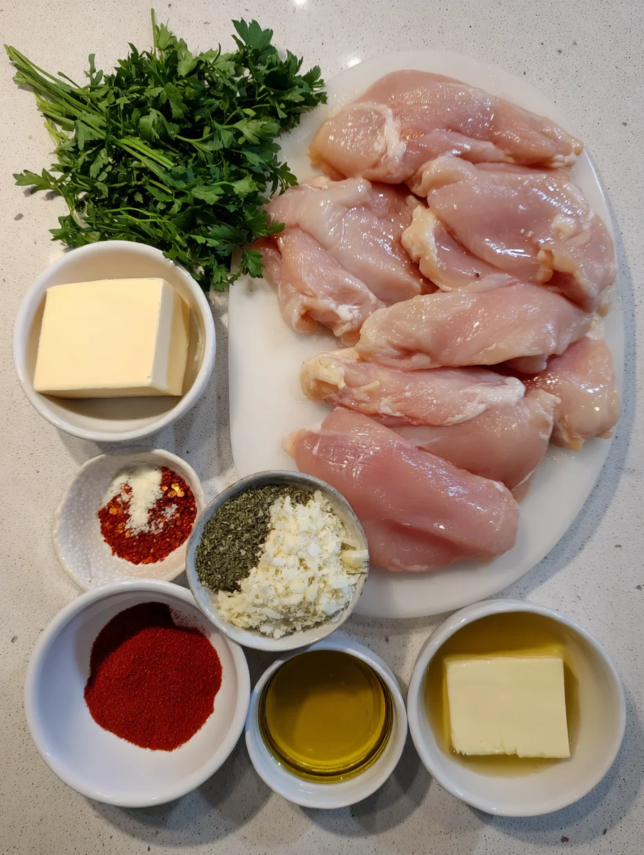 Garlic Parmesan Chicken Skewers