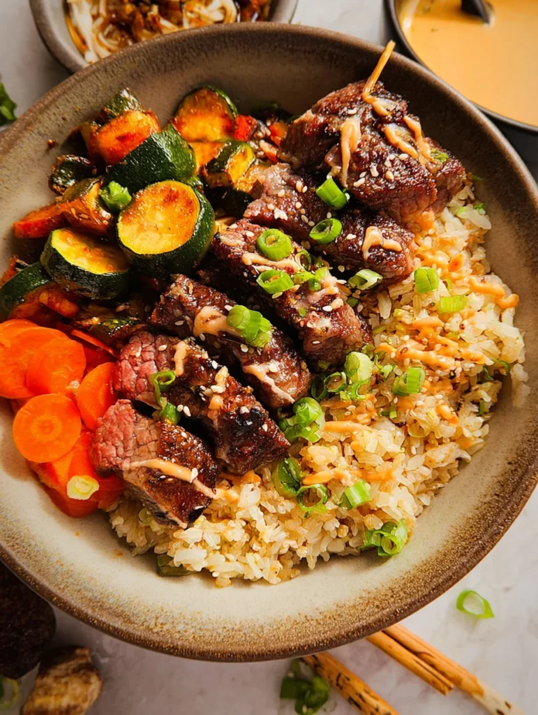 Hibachi Steak Bowls