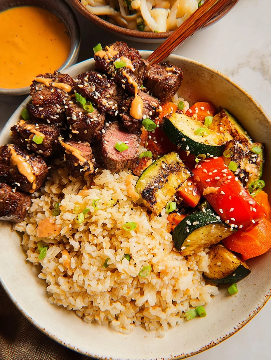 Hibachi Steak Bowls