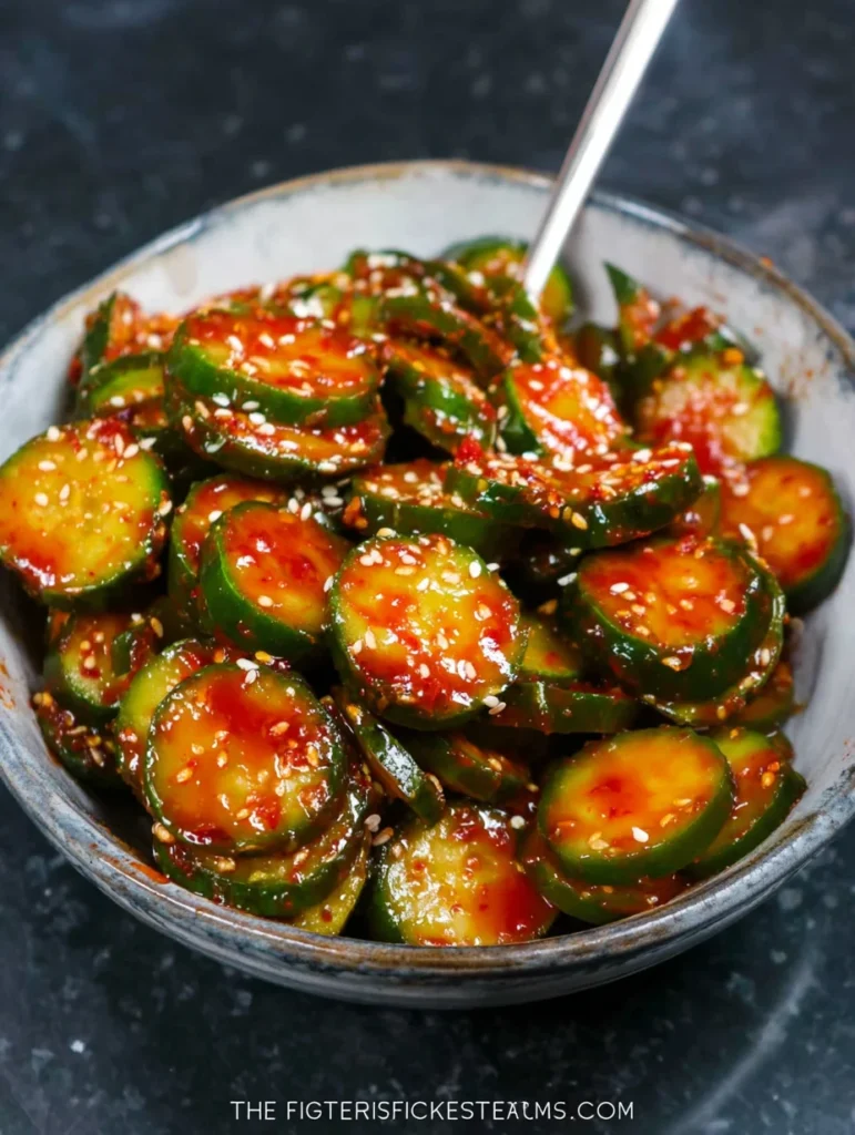 Korean Cucumber Salad (Oi Muchim, 오이무침)