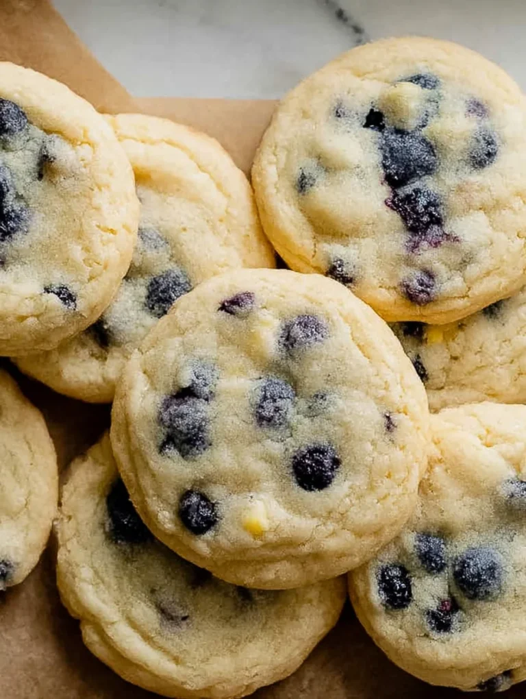 Lemon Blueberry Cookies