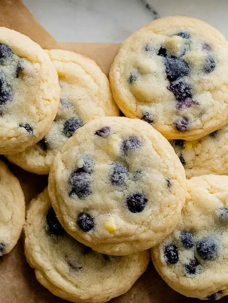 Lemon Blueberry Cookies Recipe