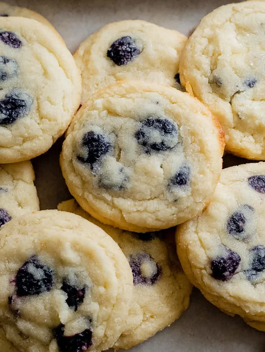 Lemon Blueberry Cookies