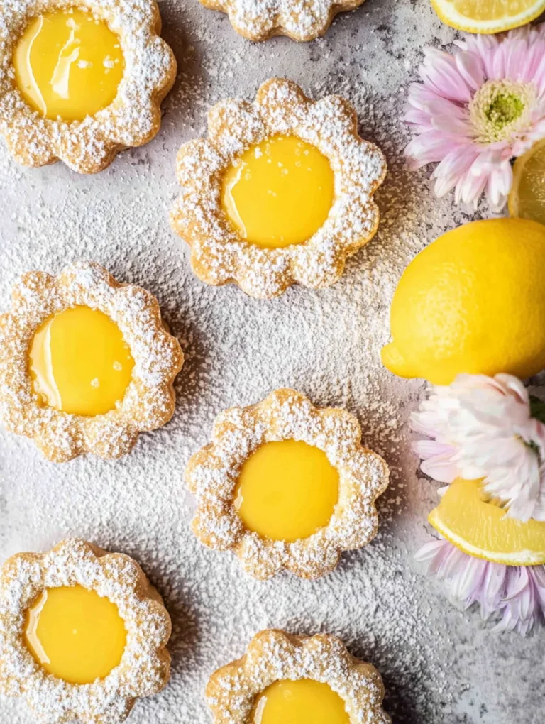 Lemon Curd Tartlets