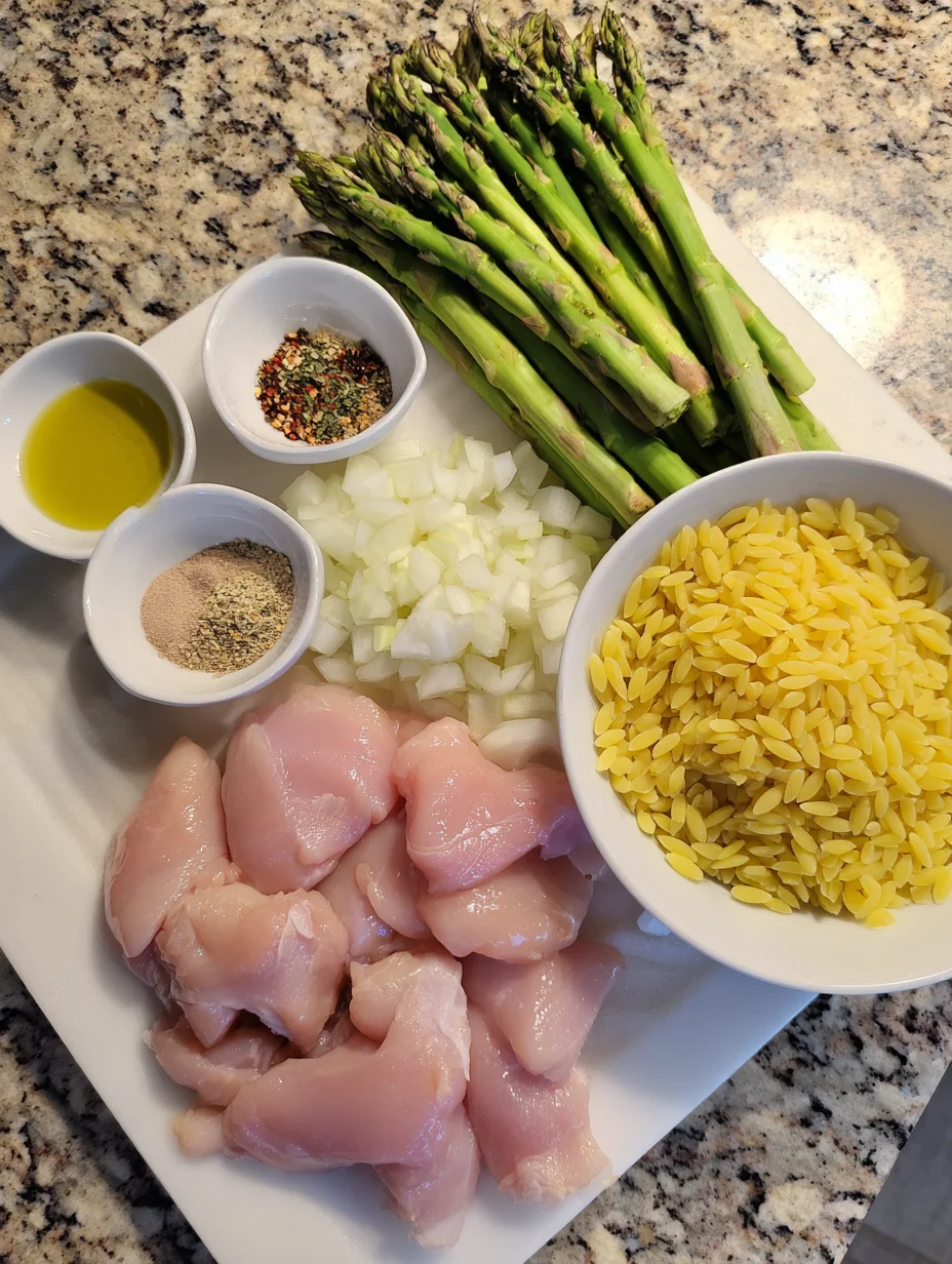 One Pot Chicken Orzo