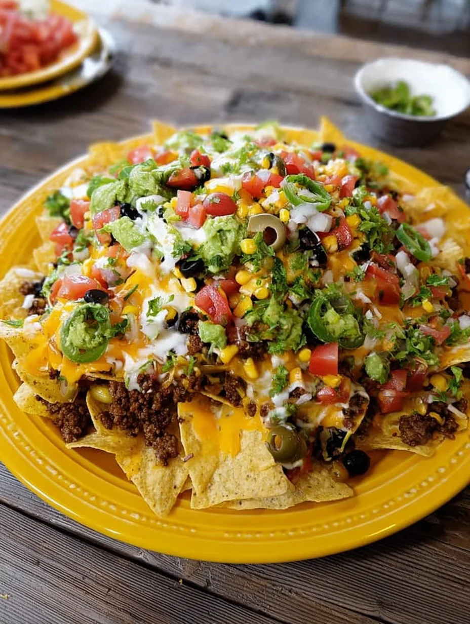 Oven-Baked Nachos