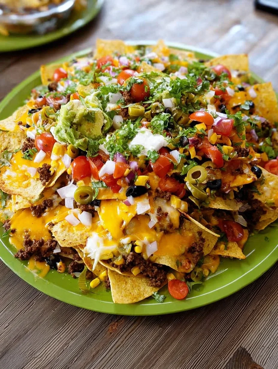 Oven-Baked Nachos