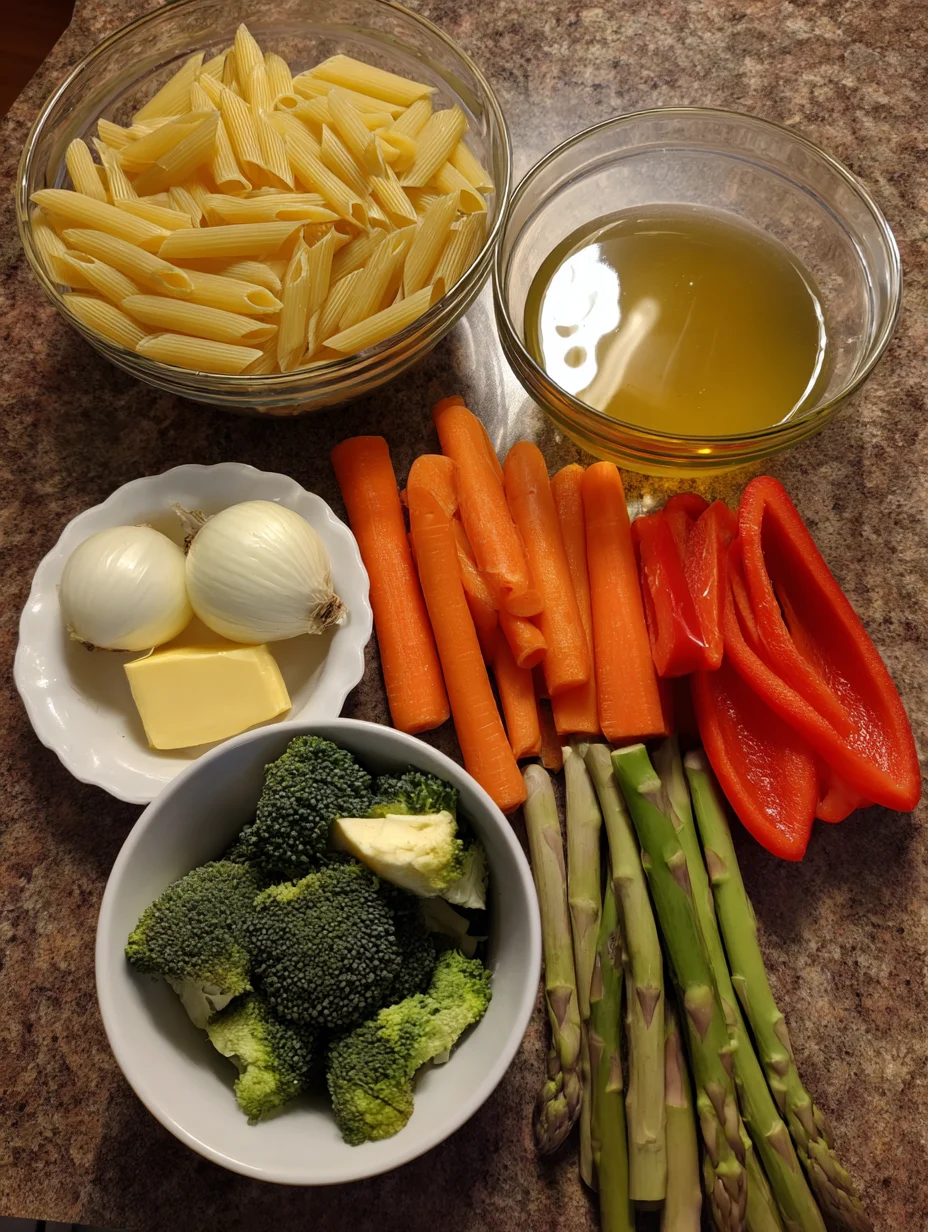 Penne Pasta Primavera