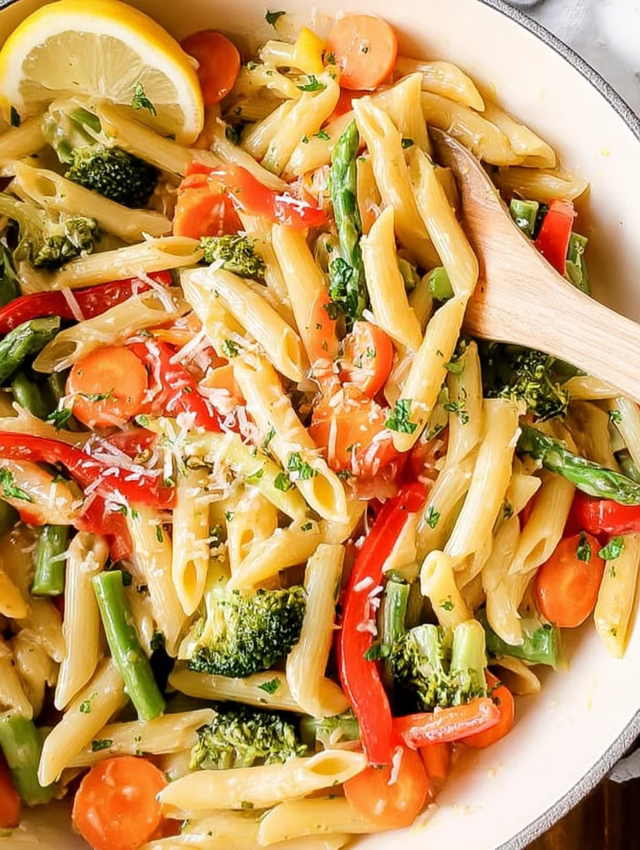 Penne Pasta Primavera
