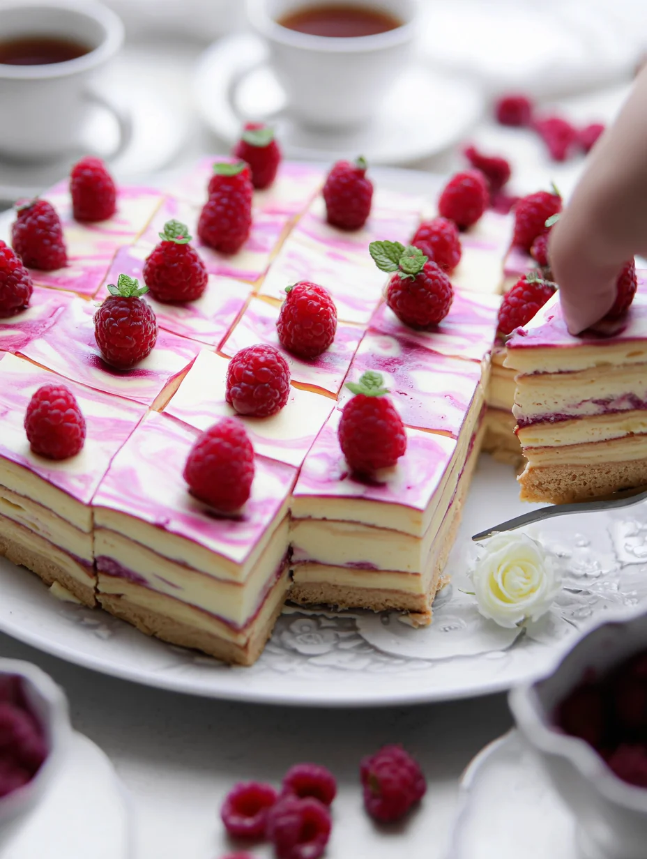 Raspberry cheesecake