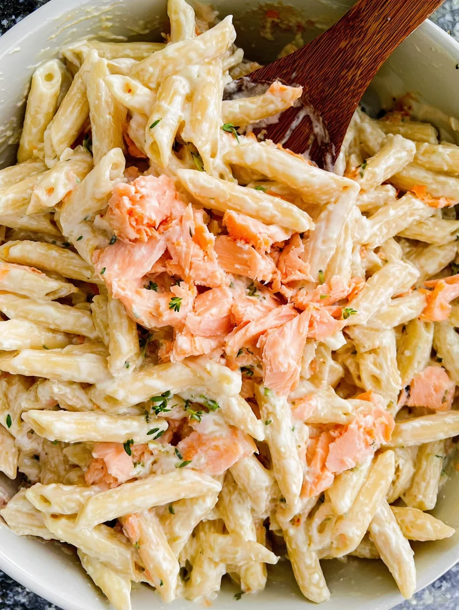 Salmon Alfredo