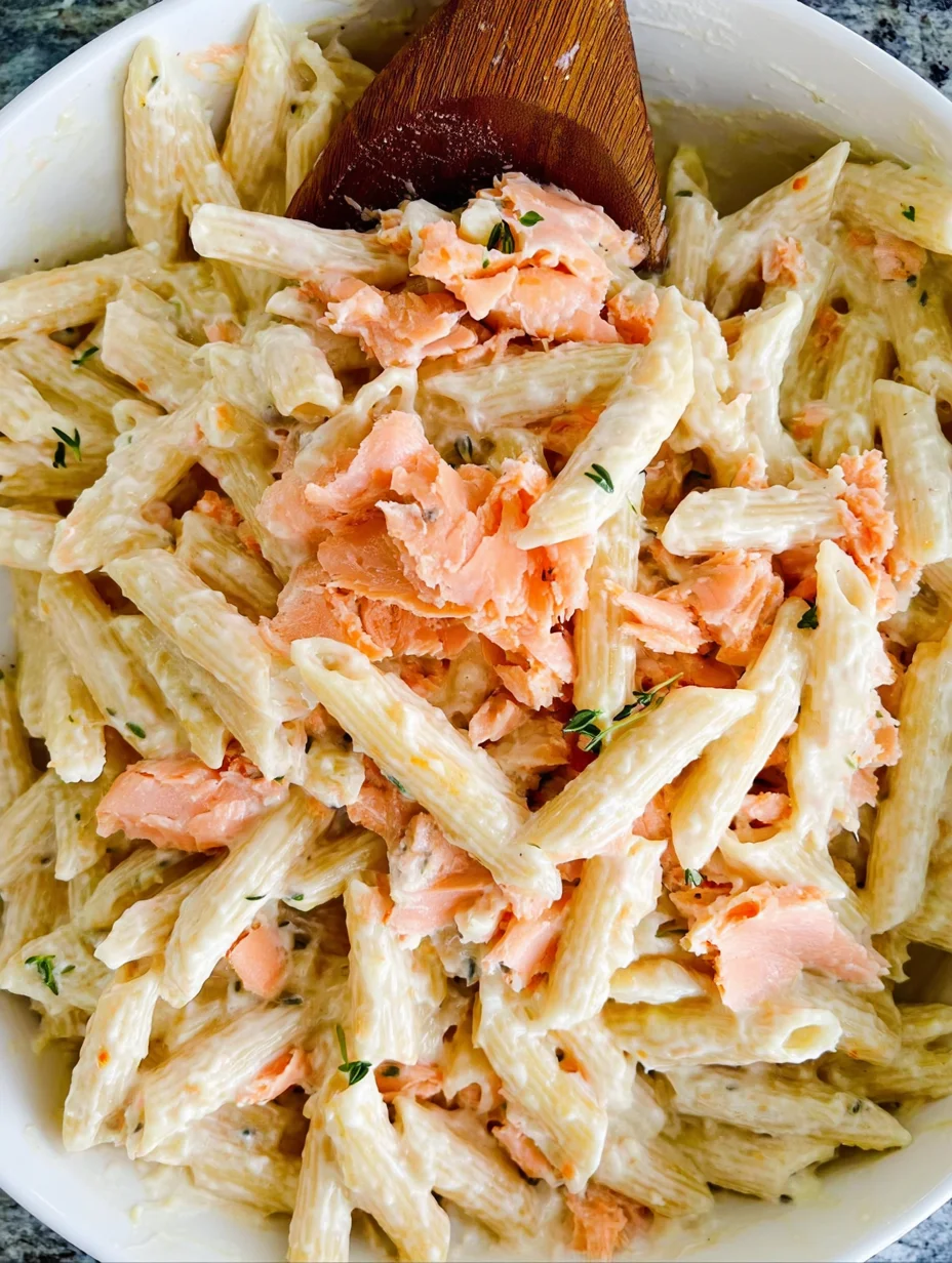 Salmon Alfredo