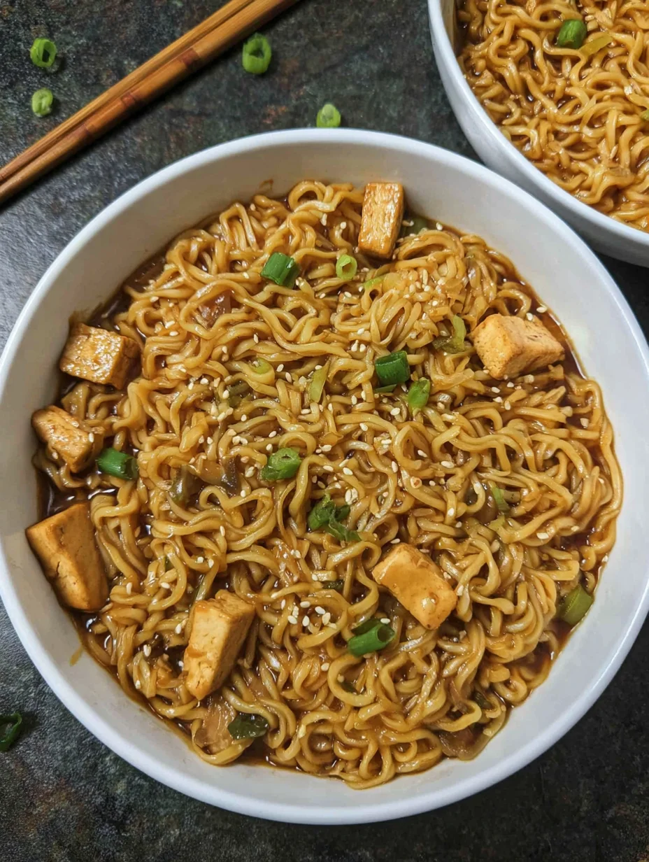 Saucy Ramen Noodles