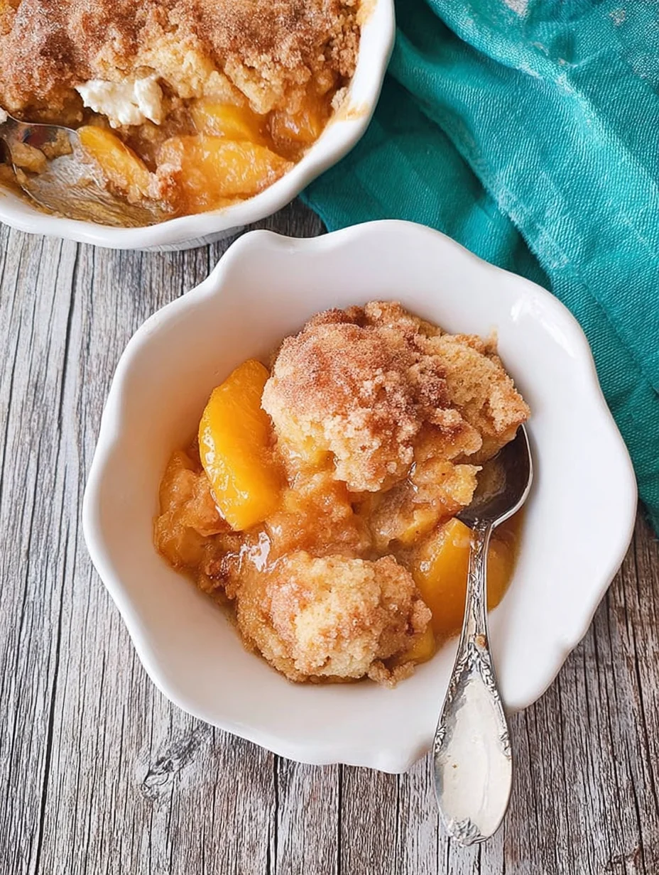 Southern Peach Cobbler