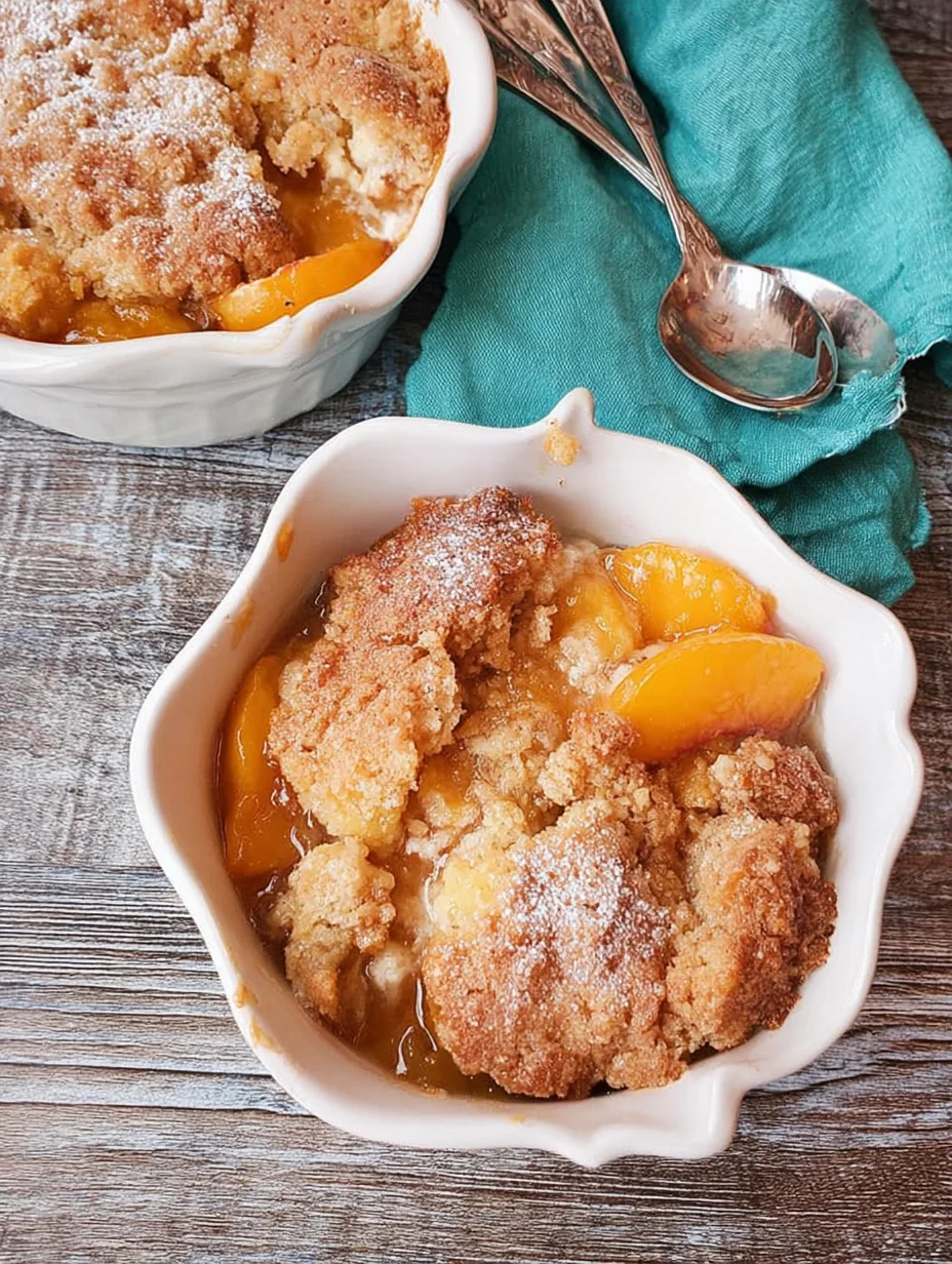Southern Peach Cobbler