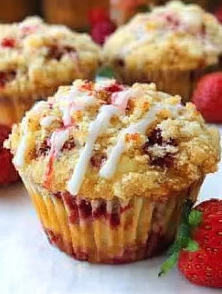 Strawberry Cream Cheese Muffins