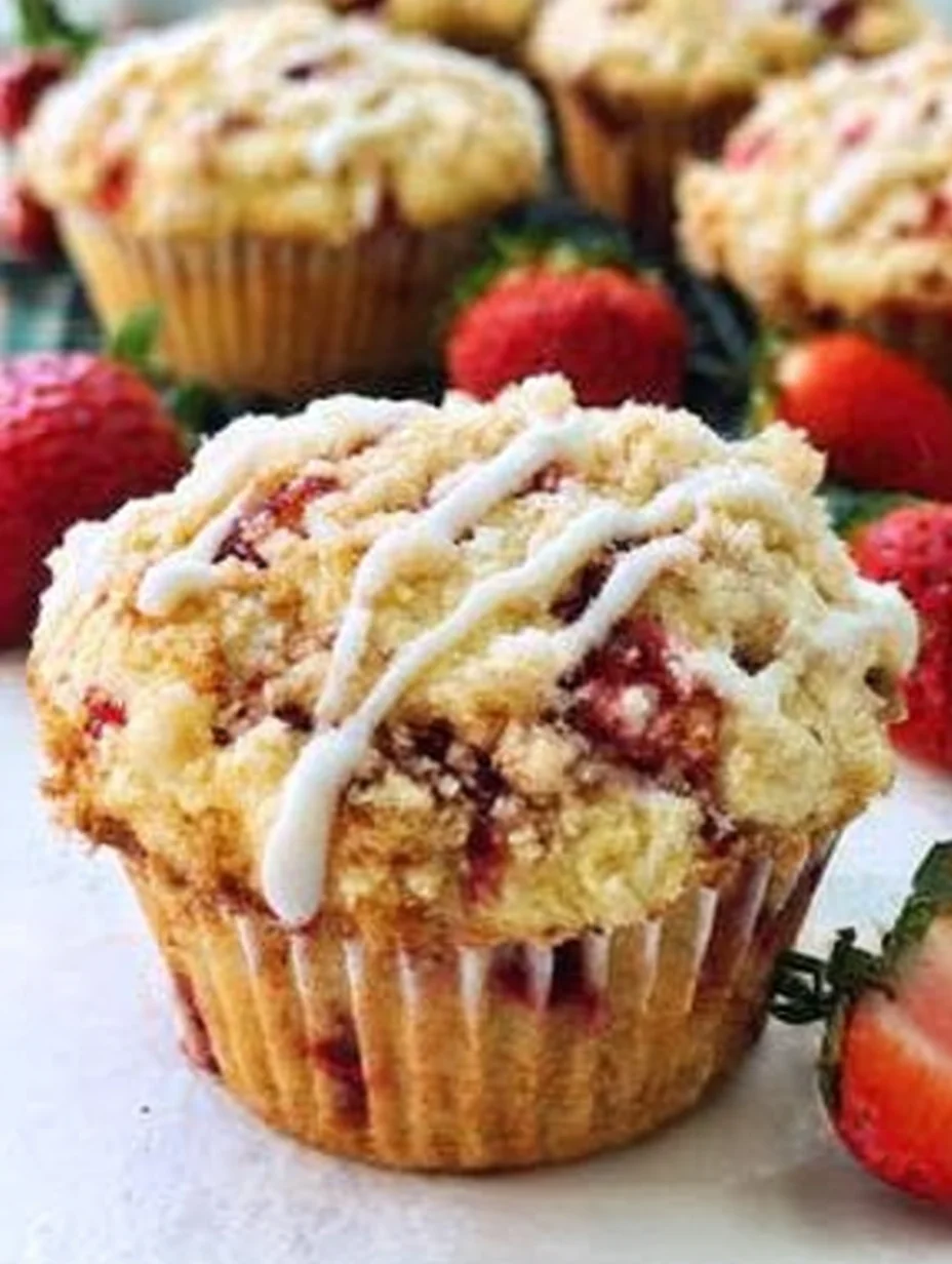 Strawberry Cream Cheese Muffins
