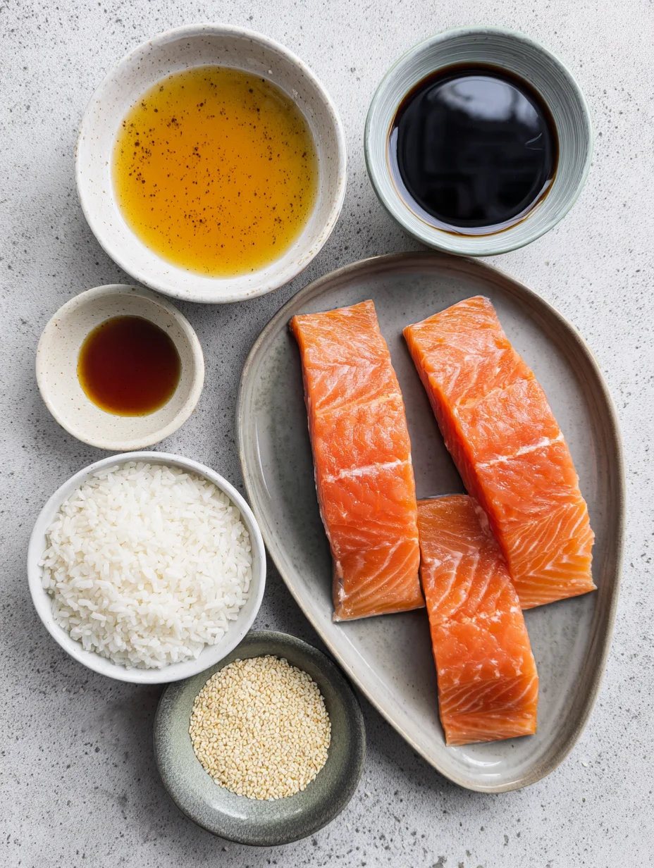 Teriyaki Salmon Sushi Bowl