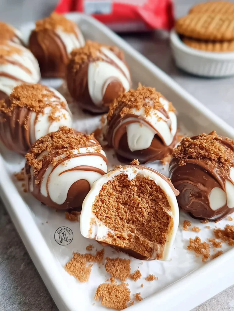 Truffles au Spéculoos