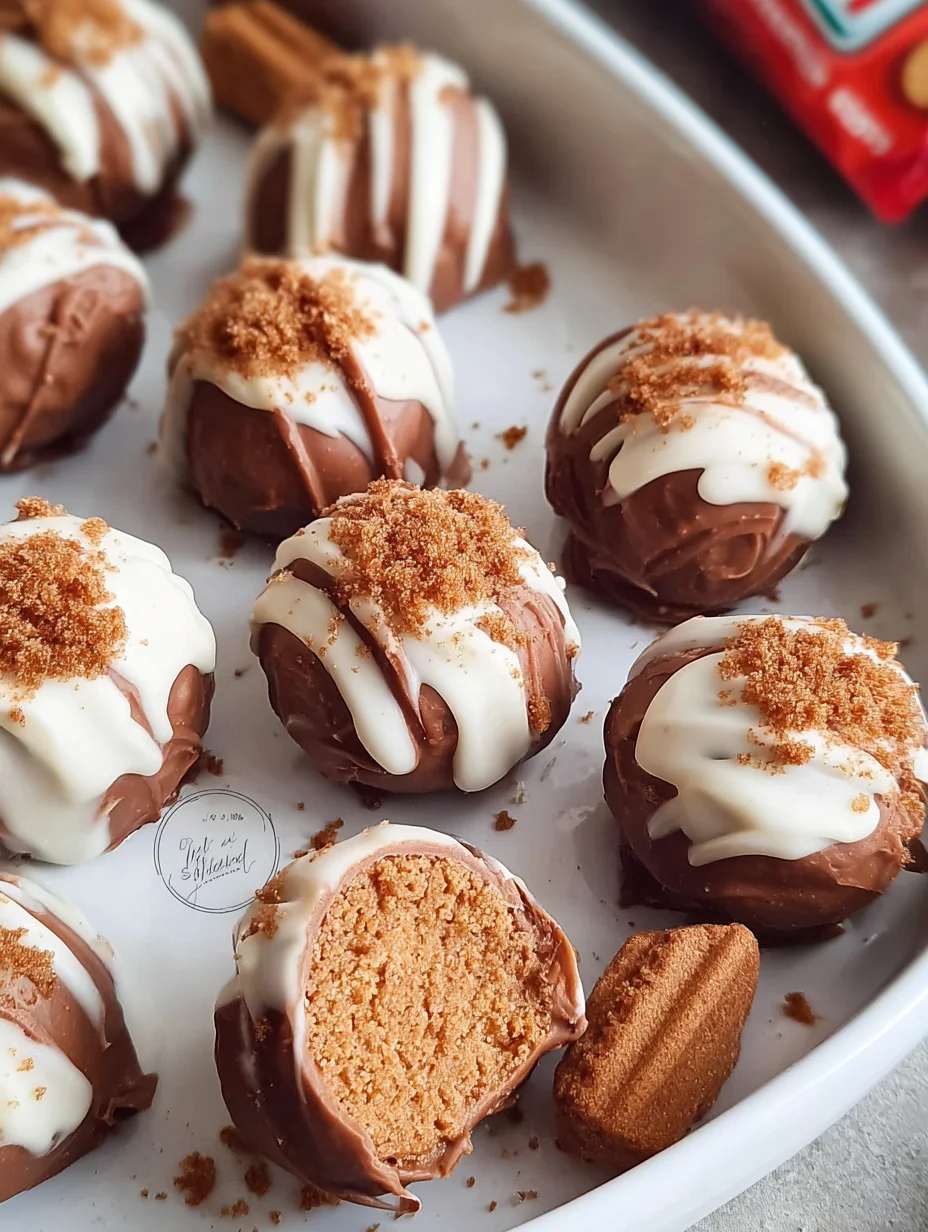 Truffles au Spéculoos