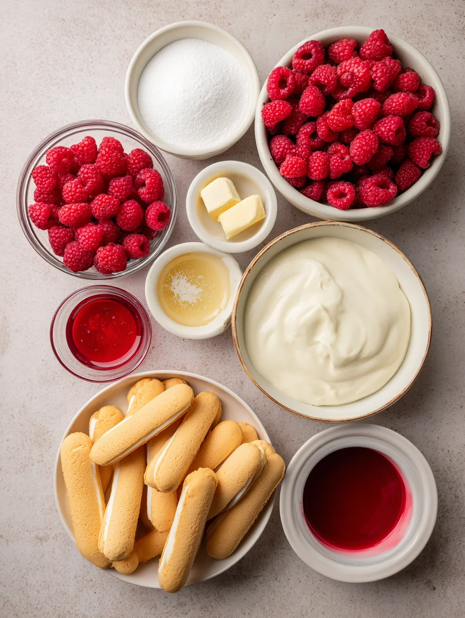 White Chocolate Raspberry Tiramisu