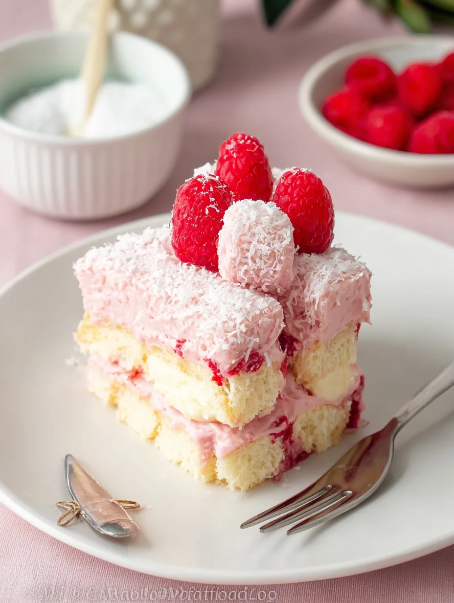 White Chocolate Raspberry Tiramisu
