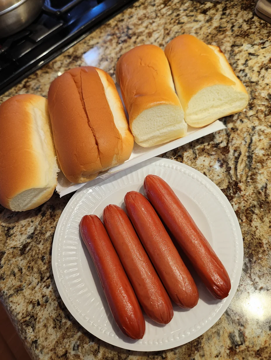 Air Fryer Hot Dogs