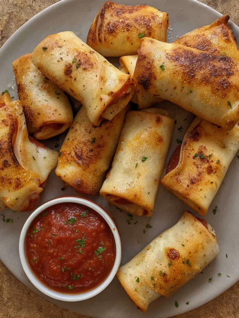 Air Fryer Pizza Rolls
