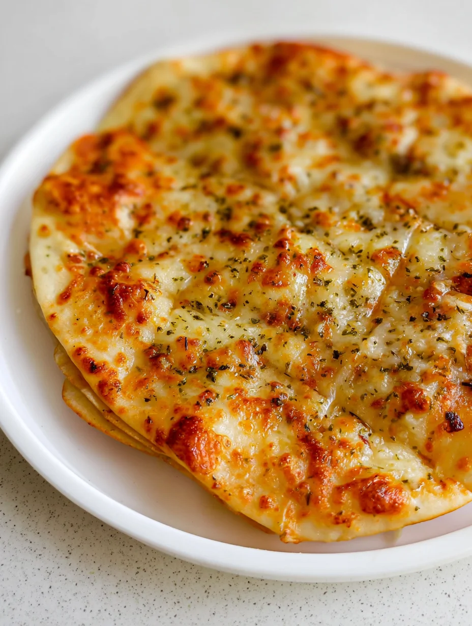 Air Fryer Tortilla Garlic Bread