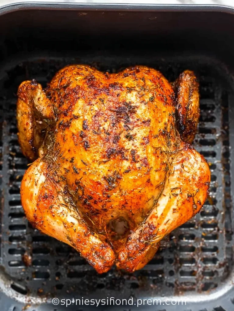 Air Fryer Whole Chicken