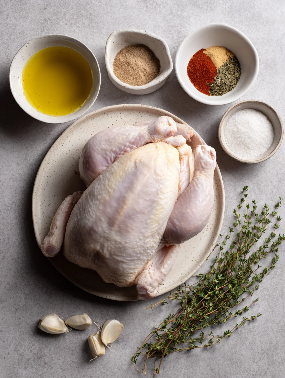 Air Fryer Whole Chicken