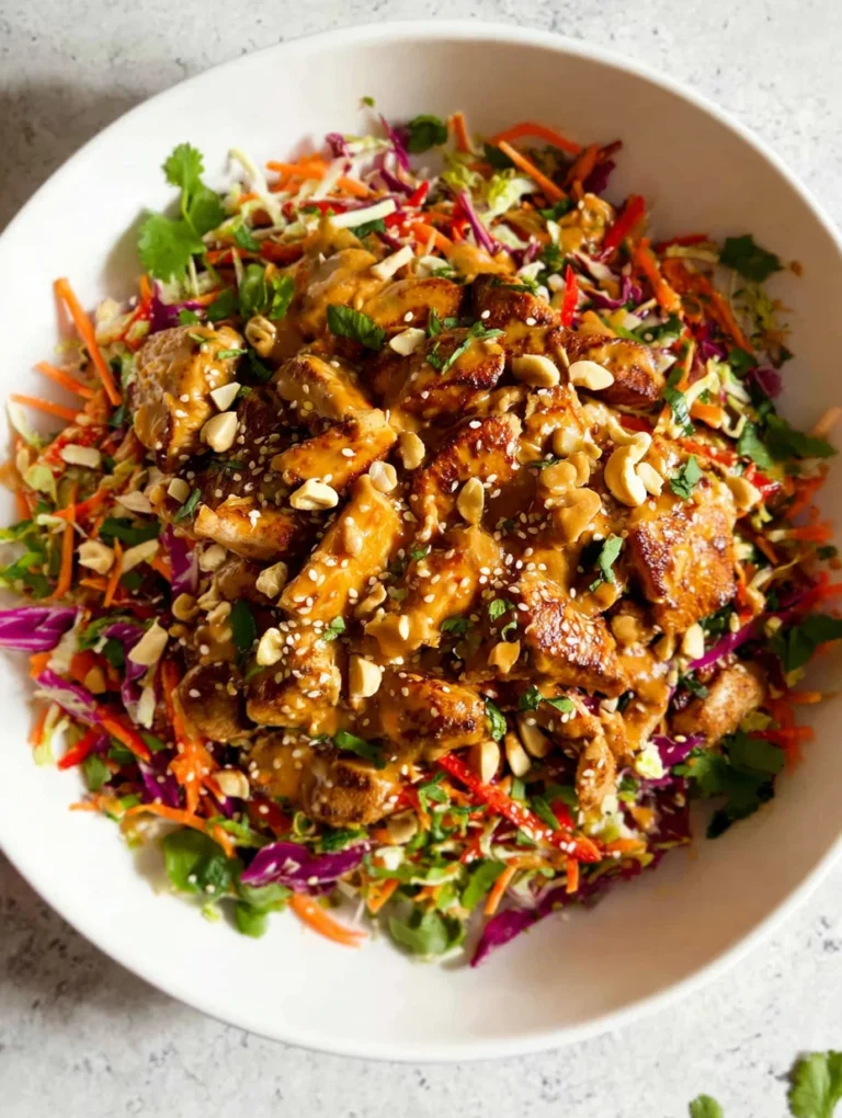 Asian Chicken Crunch Salad