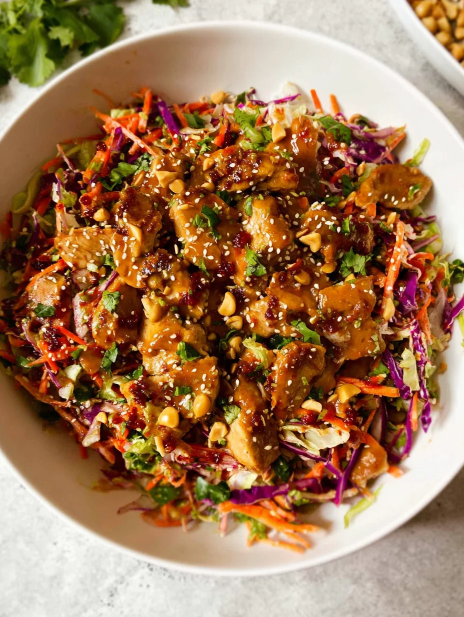 Asian Chicken Crunch Salad